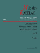 Cigánské melodie op. 55 (pro nižší hlas a klavír) (Antonín Dvořák)