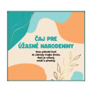 Darčekový čaj - Čaj pre úžasné narodeniny