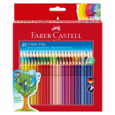 Pastelky akvarelové Faber-Castell Colour Grip sada 48 kusov
