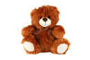 Medveď sediaci plyšový 28 cm hnedý