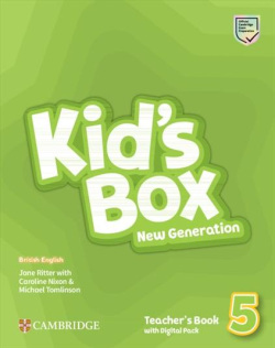 Kid's Box New Generation Level 5 Teacher's Book with Digital Pack - metodická príručka (Jane Ritter, Caroline Nixon, Michael Tomlinson)