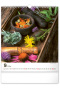 Nástenný kalendár Korenie a bylinky 2024, 30 × 34 cm