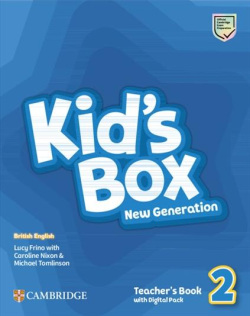 Kid's Box New Generation Level 2 Teacher's Book with Digital Pack - metodická príručka (Lucy Frino, Caroline Nixon, Michael Tomlinson)