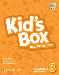 Kid's Box New Generation Level 3 Activity Book with Digital Pack - pracovný zošit (Caroline Nixon)