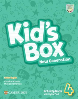 Kid's Box New Generation Level 4 Activity Book with Digital Pack - pracovný zošit (Caroline Nixon)