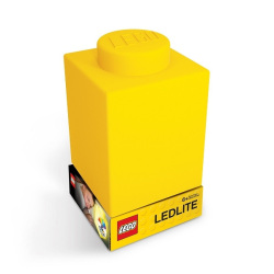 LEGO Classic Silikonová kocka nočné svetlo - žltá