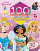 100 samolepiek s vymaľovankami/ Princezné (Disney)