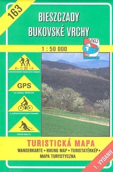 Bieszczady Bukovské vrchy 1:50 000