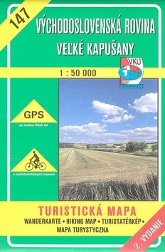 Východoslovenská rovina Veľké Kapušany 1:50 000 (autor neuvedený)