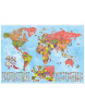 Ilustrovaná mapa států světa pro malé cestovatele (Michal Kubal, Vojtěch Gibiš)