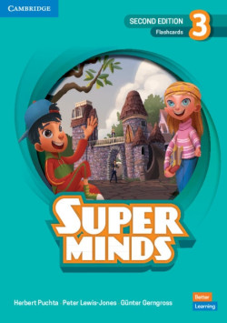 Super Minds, 2nd Edition Level 3 Flashcards - obrázkové karty (Herbert Puchta)