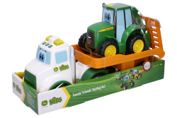 John Deere - Traktor Johny s tahačom