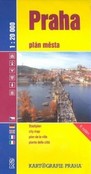 Praha plán města