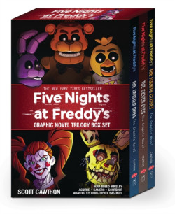 Five Nights at Freddy's Graphic Novel Trilogy Box Set (Scott Cawthon, Elley Cooper, Andrea Waggener, Kelly Parra, Carly Anne West)