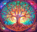 Drevené puzzle Tree of Life A3