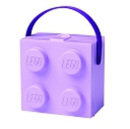 LEGO box s rukojetí fialová