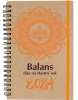 Balans diár na šťastný rok 2024 (Katarína Olejárová)