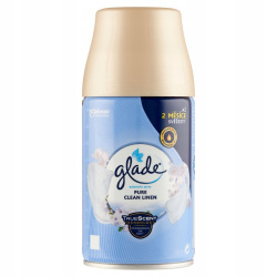 Glade Pure Clean Linen vôňa čerstvo vysušenej bielizne náhradná náplň 269 ml
