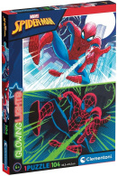 Svietiace 3D puzzle Marvel: Spiderman 104 dielikov