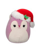 Squishmallows Veverička s vianočnou čiapkou Alina