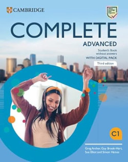 Complete Advanced Student´s Book without Answers with Digital Pack, 3rd edition (Greg Archer)