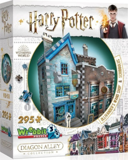 3D puzzle Harry Potter Obchod s paličkami pána Olivandera a Scribbulus