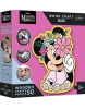 Wood Craft Junior puzzle Vo svete Minnie Mouse 50 dielikov