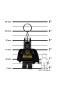 LEGO Batman svietiacia figúrka (HT) - čierny