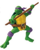 Figúrka korytnačky Ninja Donatello