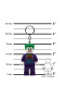 Lego Joker svietiaca figúrka