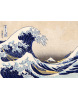 Drevené puzzle Art Hokusai Veľká vlna Kanagawa 200 dielikov (MIRAI)