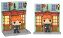 Funko Pop Deluxe: Harry Potter Diagon Alley- Quidditch Supplies Store w/Ron