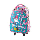 Školský batoh na kolieskach URBAN - make it rainbows Minnie Mouse 38 l