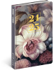18-mesačný diár Petito – Kvety 2024/2025, 11 × 17 cm (NOTIQUE)