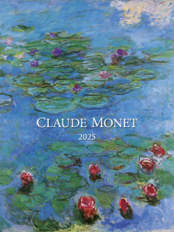 Claude Monet 2025 nástěnný kalendář