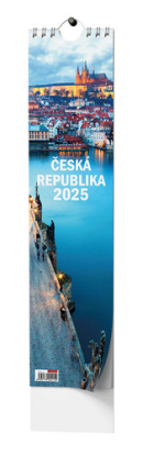 Nástěnný kalendář Česká republika 2025 kravata