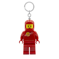 Lego Spaceman Kozmonaut červený svietiaca figúrka