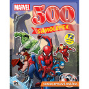 500 samolepiek Marvel