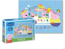 Puzzle Prasiatko Peppa Zmrzlina 30 dielikov