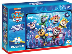 Puzzle Labková patrola Aqua Pups 30 dielikov