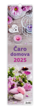 Nástenný kalendár Čaro domova  2025 viazanka