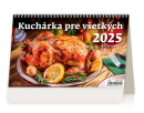 Stolový kalendár 2025 Kuchárka pre všetkých