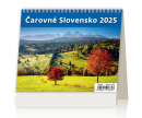 Stolový kalendár 2025 MiniMax Čarovné Slovensko