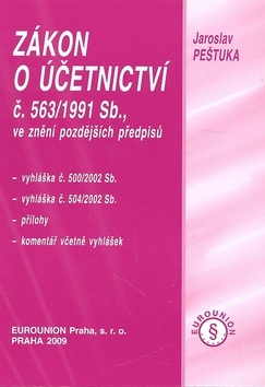 Zákon o účetnictví č. 563/1991 Sb. (Jaroslav Peštuka)