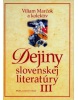 Dejiny slovenskej literatúry III (Kolektív autorov)