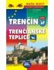 Trenčín Trenčianske Teplice Mapa miest City maps Stadtplanen 1 : 10 000