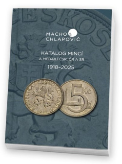 Katalóg mincí a medailí ČSR, ČR a SR 1918-2025 (Macho&Chlapovič)