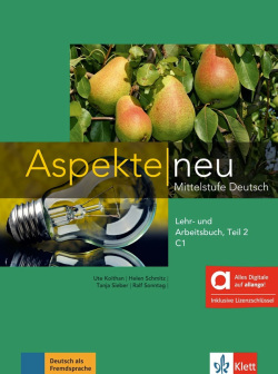 Aspekte neu C1 – Hybride Ausgabe – Lehr./Arbeitsbuch Teil 2 + MP3 allango.net + Lizenz (24 Monate)