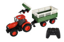 Rc Traktor Zetor s vlekom – 42 cm, 2,4 GHz, dobíjací pack + batérie, so zvukom