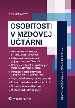 Osobitosti v mzdovej učtárni (1. akosť) (Iveta Matlovičová)